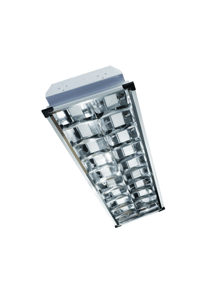 2X4FT. Recessed Louver Housing 12″X48″