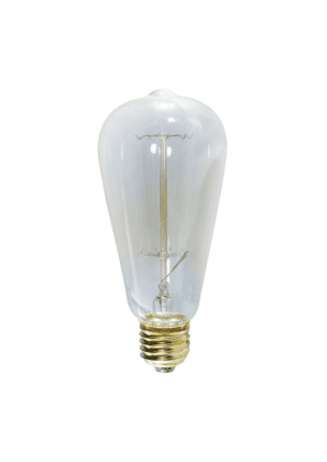 Incandescent bulb, 40W, warm-white – soft and cozy lighting solution.