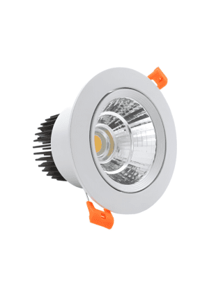 Premium LED Downlight, 30W, Warm White, directional COB type for focused indoor lighting