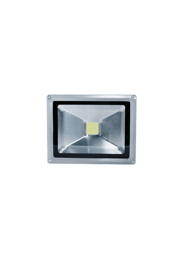 Premium LED floodlight, 20W, daylight – durable and efficient outdoor lighting.