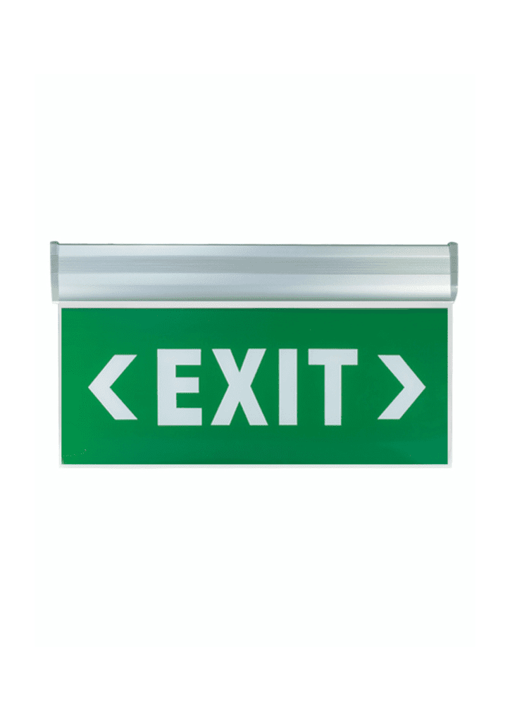 LED Exit Sign Acrylic Double Face Left/Right