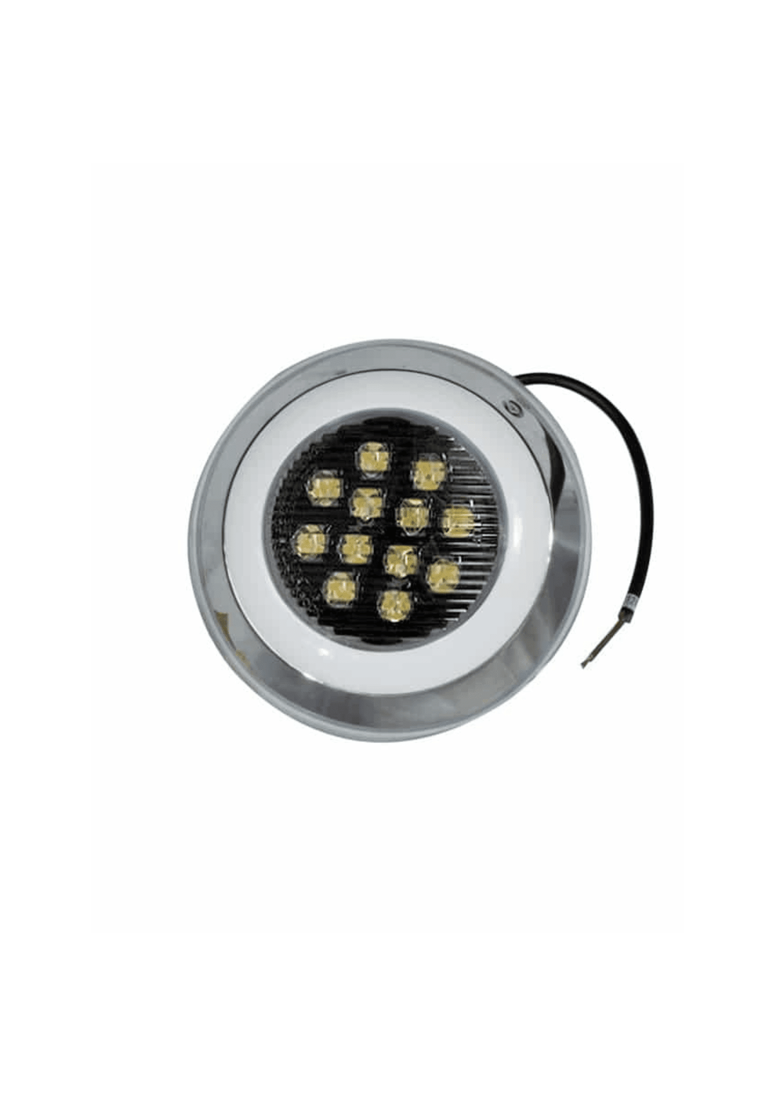 Led Pool Light 12W Warm-White – waterproof lighting for pools and fountains.