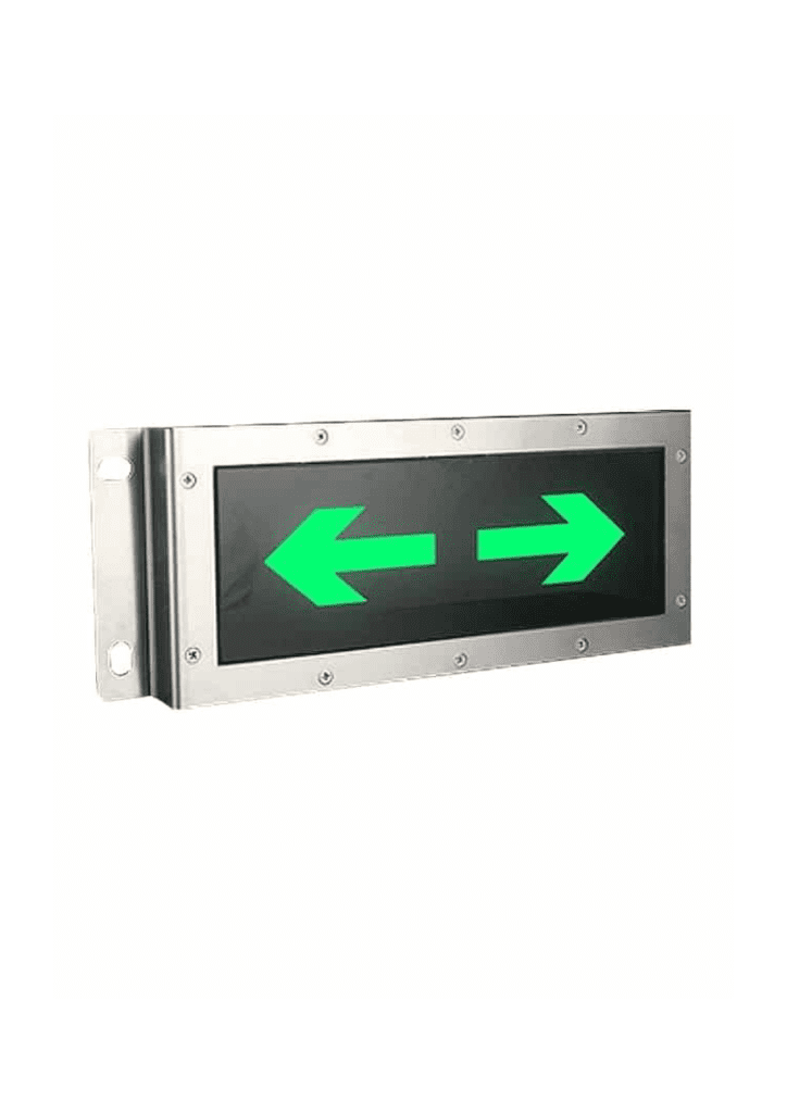 Explosion Proof Exit Light Left & Right Single Face