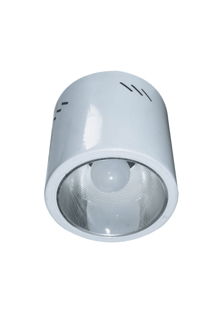 Surface Downlight – Economy White 6″