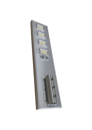 Deluxe integrated LED solar street light, 400W, daylight – efficient outdoor lighting.