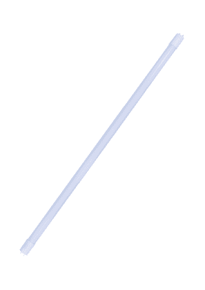 T8 LED tube light, 18W, 4FT, nature white, plastic type – bright indoor lighting.