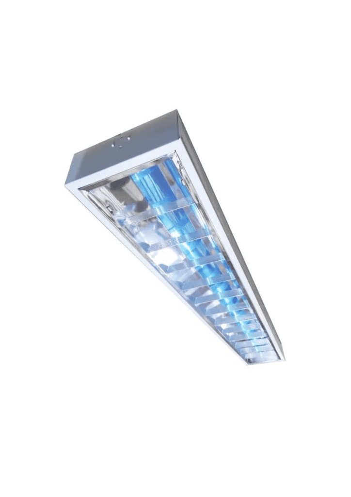 1X4Ft. Surface Louver Type Housing 7X48"
