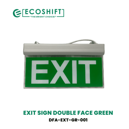 LED Exit Light Acrylic Double Face - Ecoshift Corporation