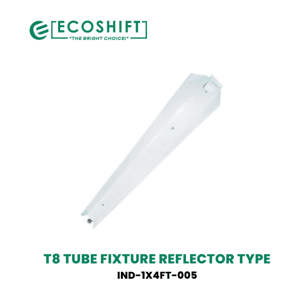 Industrial Housing Powdered Coated Reflector 1X4FT - Ecoshift Corporation
