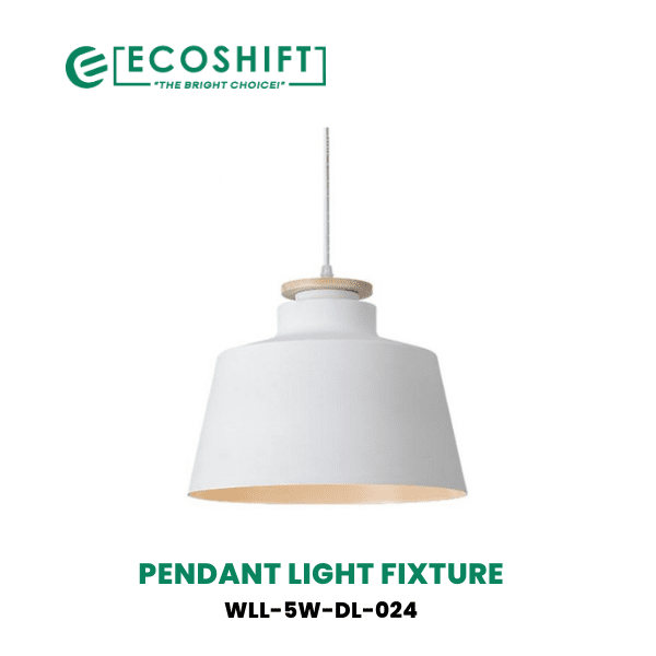 Pendant Light Housing Metal White Cylindrical B - Ecoshift Corporation
