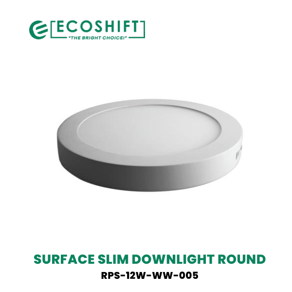 LED Panel Light Round 12W Warm-White SM - Ecoshift Corporation