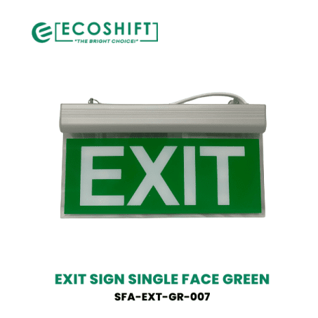 LED Exit Sign Acrylic Single Face - Ecoshift Corporation
