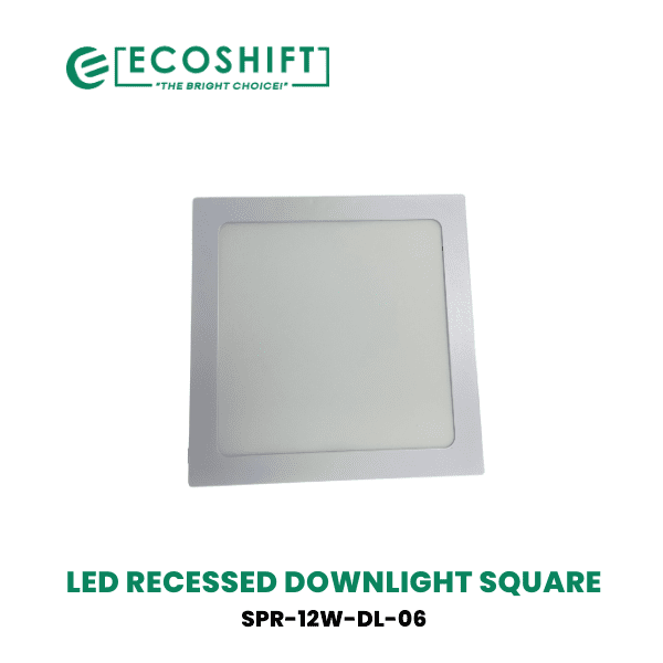 LED Panel Light Square 12W Daylight - Ecoshift Corporation