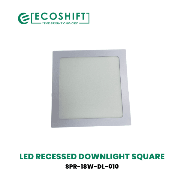 LED Panel Light Square 18W Daylight - Ecoshift Corporation