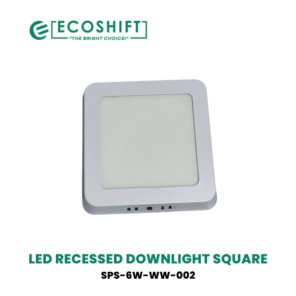 LED Recessed Downlight Square Warm White - Ecoshift Corporation