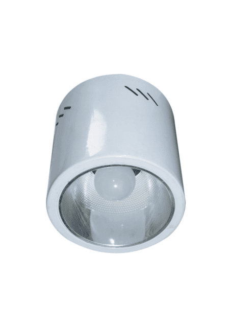 Surface Downlight – Economy White 6″