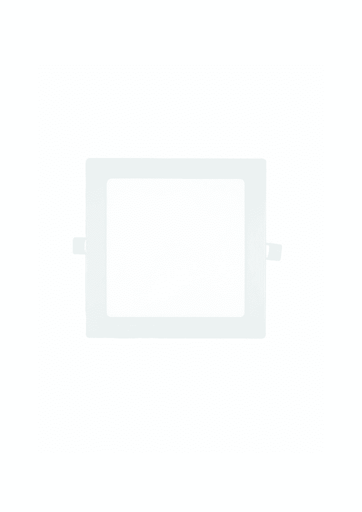 LED Panel Light Square 18W Warm-White