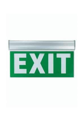 LED Exit Light Acrylic Double Face